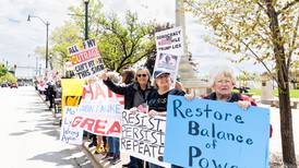 PHOTOS: Joliet protesters tout human rights at May Day Weekend Rally 
