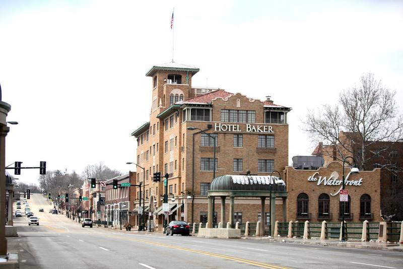 Main Street in downtown St. Charles.