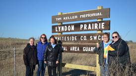 Lyndon Prairie sign dedicated to late conservationist Tim Keller