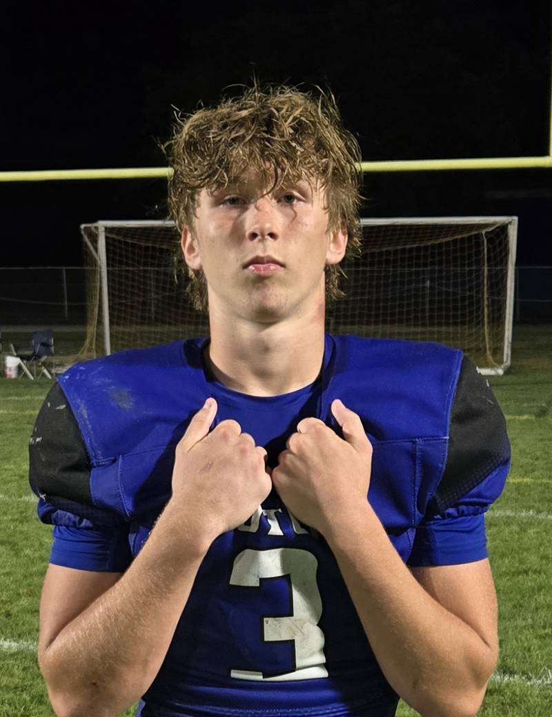 Peotone junior Nick Cronin