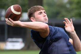 Photos: Hiawatha football practices for upcoming season