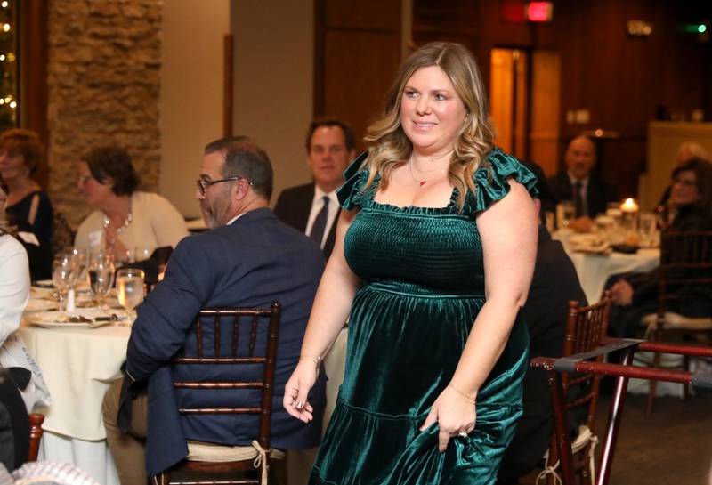 Alyssa Tadic of Twee Partees was awarded the Young Emerging Professionals award by the Geneva Chamber of Commerce during the chamber’s annual dinner and award night at Riverside Receptions on Wednesday, Nov. 16, 2022.