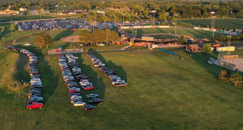 A record crowd attends the Prospect League Championship Series between the Illinois Valley Pistol Shrimp and Rex Baseball on Wednesday, Aug. 7, 2024 at Schweickert Stadium in Peru.