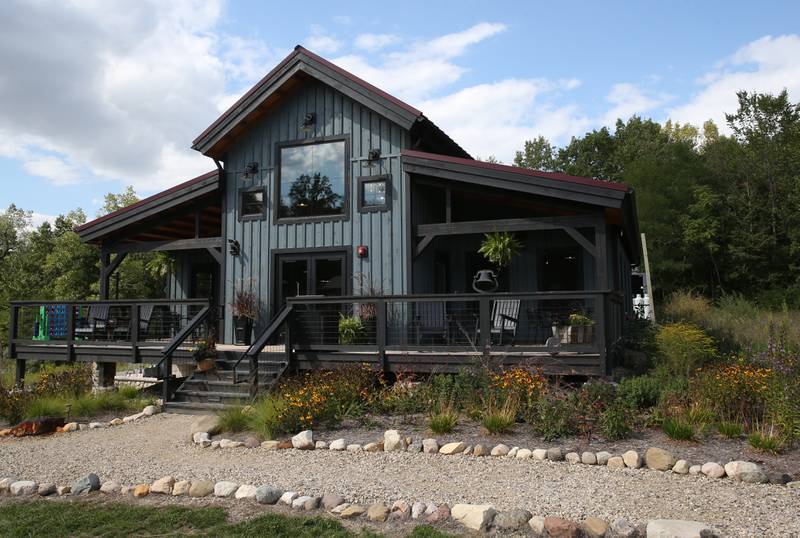 A view of the barn on Monday, Sept. 18, 2023 at Camp Aramoni in Lowell. The camp is on the cover of the fall winter 2023-2024 Enjoy Illinois magazine.