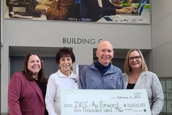 Faculty office in IVCC’s Dr. Alfred E. Wisgoski Agricultural Educational Center to be named for the Corcorans