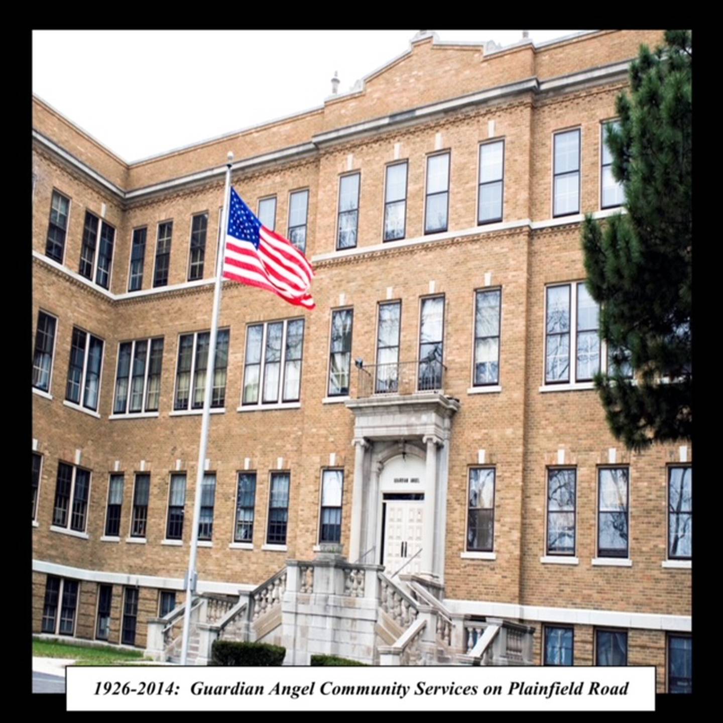 In 1920, the Sisters of St. Francis of Mary Immaculate purchased a 115-acre farm at Plainfield Road and Theodore Street in Joliet was purchased for new home for its orphanage. Guardian Angel Community Services was housed in this space from 1926 to 2014.