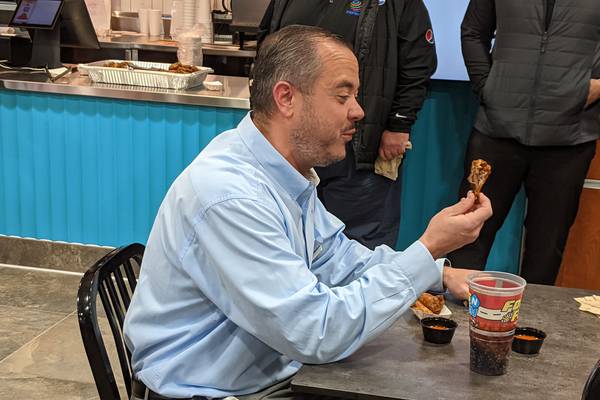 Scooter’s Coffee, Woodie’s Wings adding to shopping experience at Gas N Wash in Oswego