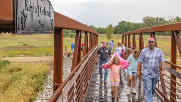 Photos: Hennepin celebrates new 'Grazing Cattle' sculpture and Kevin Coleman Bridge opening