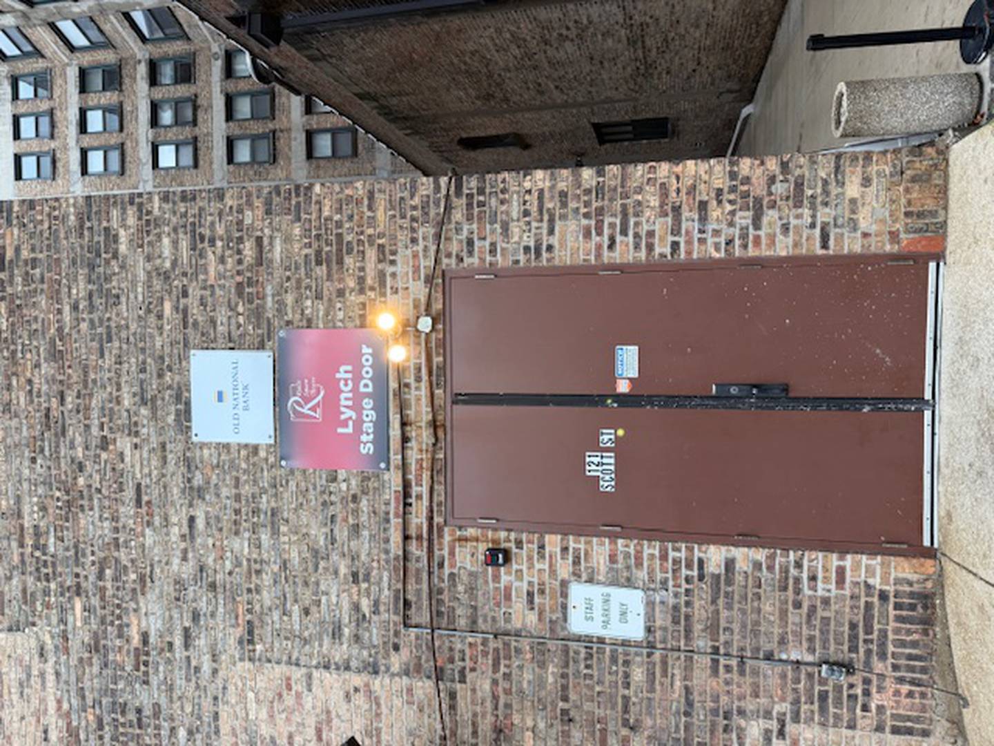 To mark the legacy of the Lynch family’s connection to the Rialto, the stage door at the rear of the theater recently was named the Lynch Family Stagedoor.