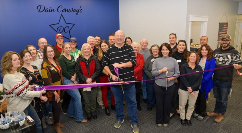 Dain Conway’s Tax Service’s new office location is at 201 E. Veterans Parkway, Suite B, Yorkville.