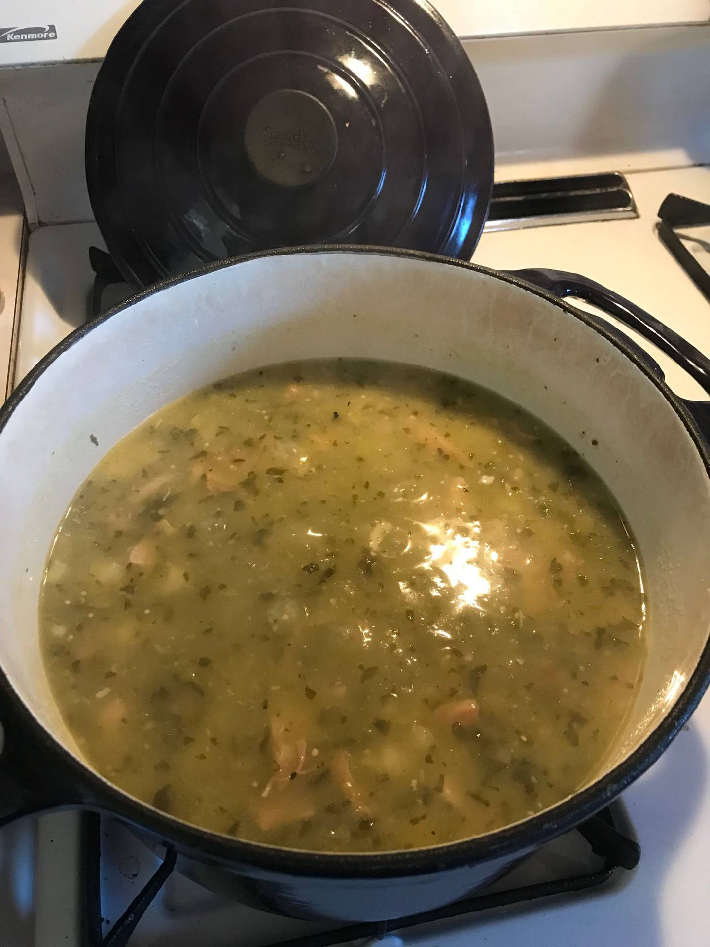 Chicken chili verde (Tom Collins)