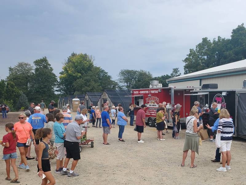 The event featured a variety of local food vendors including the Dog House of La Salle, Stone Jug Barbeque, Flo's on Pulaski and more.