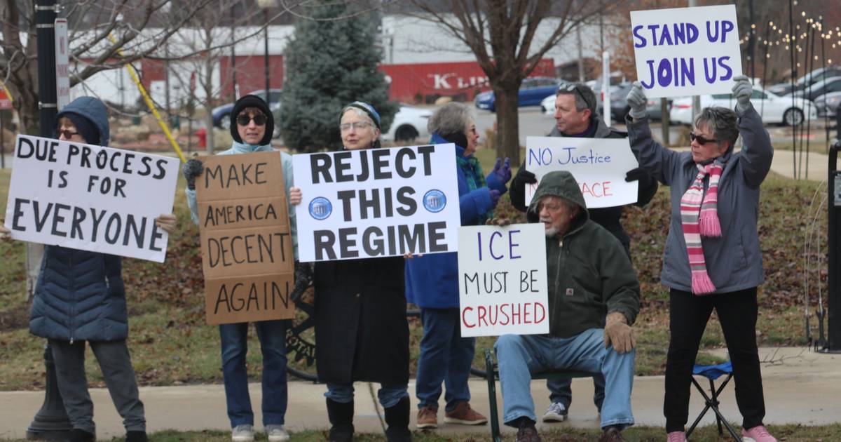 Photos: 'ICE out for good' protest held in Princeton