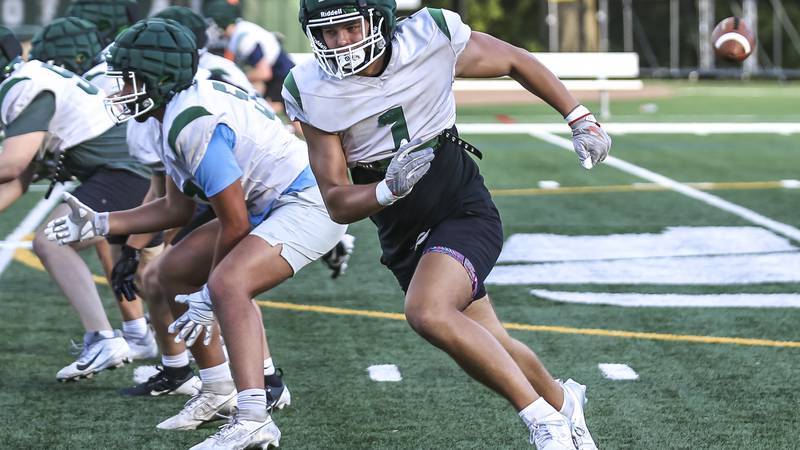 Photos: Glenbard West football takes to the practice field