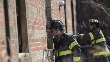 9 fire departments battle Dixon blaze; no one injured