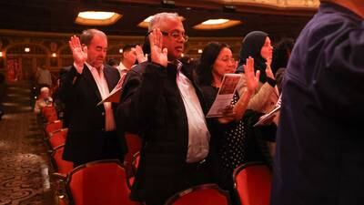 Immigrants from 27 nations become U.S. citizens in Joliet ceremony