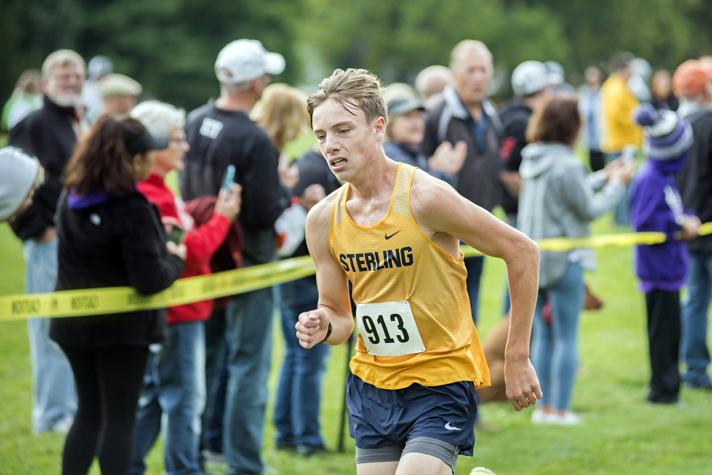 Sterling's Parker Janssen comes in at 25th during the Rock River Run at Woodlawn School in Sterling, Saturday, Sept. 24, 2022.