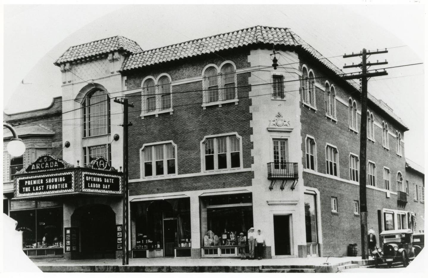 The Arcada Theatre in August 1926.