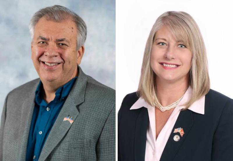 State Rep. Stephanie Kifowit, D-Oswego, is facing a challenge from Republican Oswego Township Supervisor Joe West