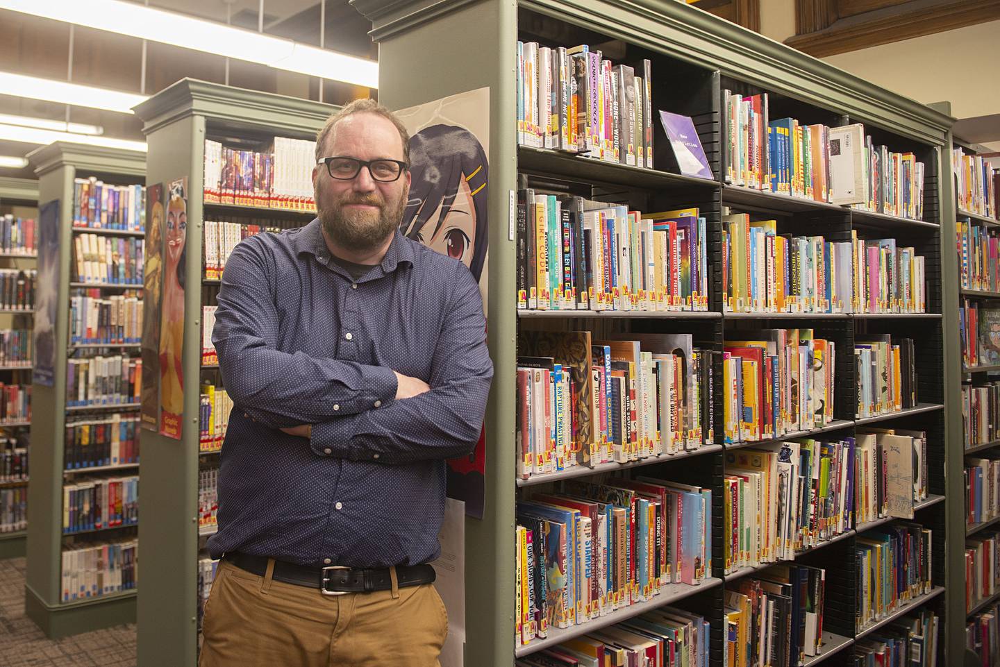 Dixon library director Antony Deter is pleased to announce that fines for overdue items are being eliminated. Renewals can be made by phone or email. After 28 days though a replacement cost will be charged to the customer.