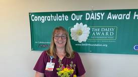 Patterson named Daisy Award recipient at OSF HealthCare Saint Katherine