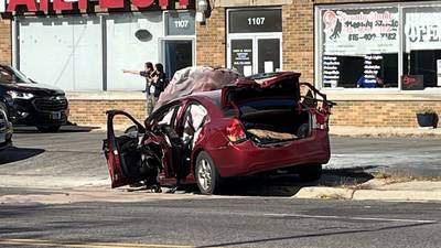 Person involved in major Joliet crash was fleeing Will County sheriff’s deputies
