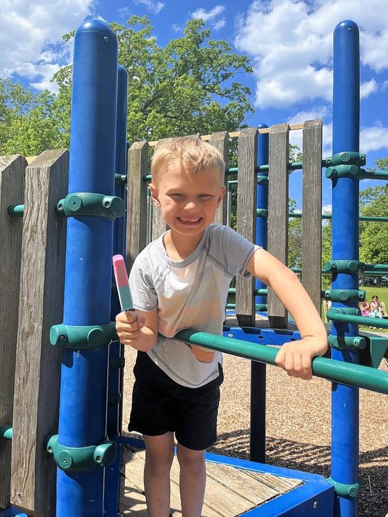 Cooper Roberts, 8, was shot in the chest and had his spinal cord severed during Monday's Highland Park shooting.