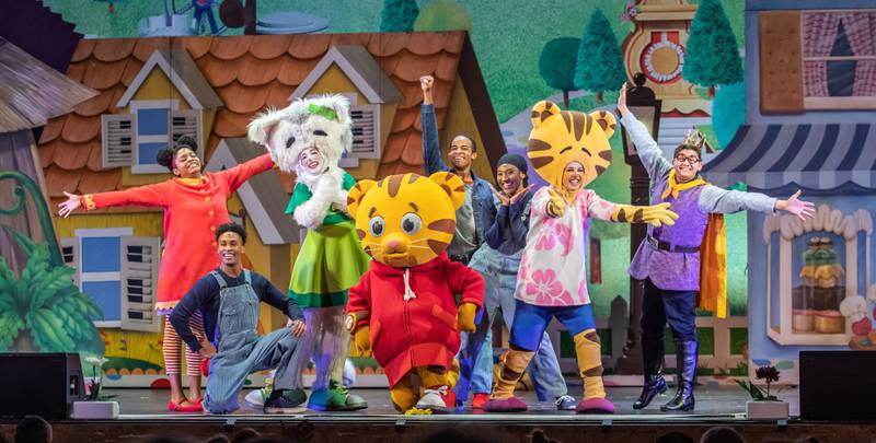 "Daniel Tiger's Neighborhood Live: King for a Day" will appear at onstage on Nov. 17 at the Rialto Square Theatre in Joliet. The live show is based on the PBS Kids series.