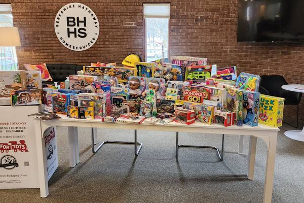 Real estate brokerage holds successful toy drive