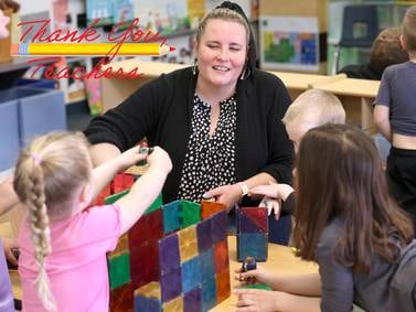 Play-based learning thrives in Little Spartans Early Learning Program thanks to Sycamore preschool teacher