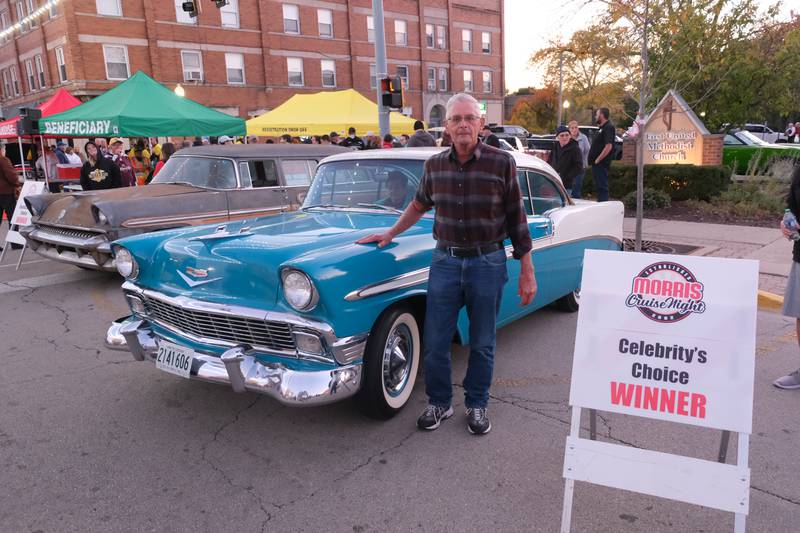 The celebrity choice winner was a ‘56 Chevy Bel Air owned by Randy Marei of Oak Forest, IL.