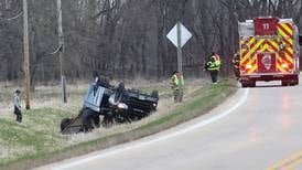 Photos: Utica Fire and EMS respond to rollover near Starved Rock Lock & Dam 
