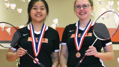 Badminton POY: DeKalb's Collin, Liou place fifth at state; develop friendship