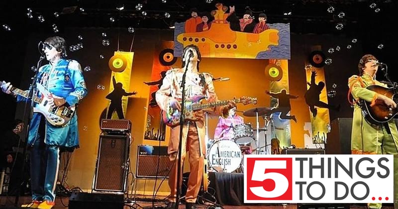Beatles tribune band American English will perform Friday, Dec. 31, 2021, at the Raue Center for the Arts in Crystal Lake.