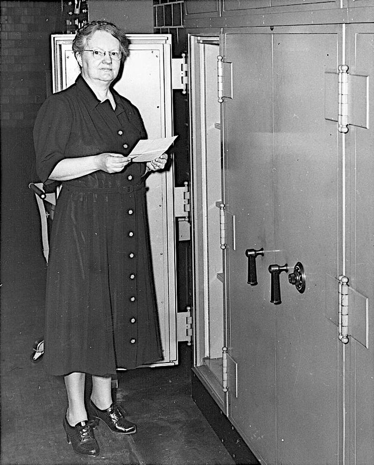 Margaret Cross Norton is pictured in 1948.