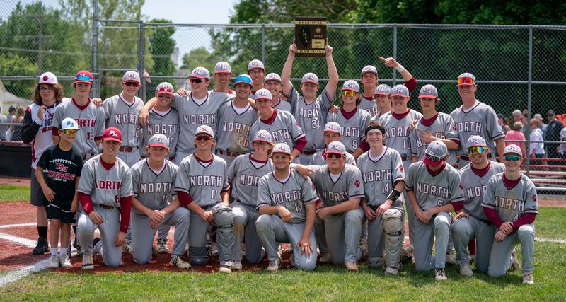Plainfield North defeats Yorkville to win the Class 4A Yorkville Regional baseball final at Yorkville High School on Saturday, May 28, 2022.