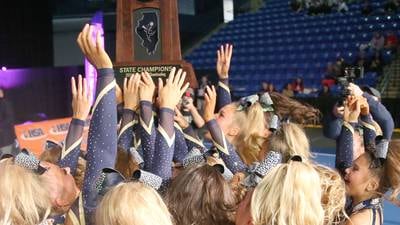 Photos: IHSA State Cheerleading Competition finals 