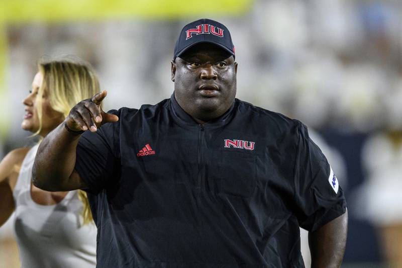 Northern Illinois head coach Thomas Hammock