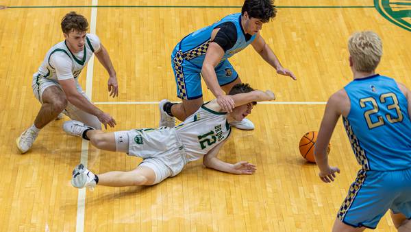  Photos: St. Bede boys basketball falls to Marquette on the hardwood