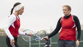 High school girls tennis: Huntley's Barnvos, Phommasack win doubles sectional title; Jacobs' Siegfort takes singles crown