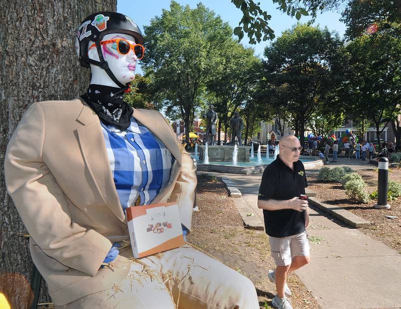 Scarecrows were scattered all throughout Ottawa Saturday Saturday during the annual Scarecrow Festival in Ottawa.