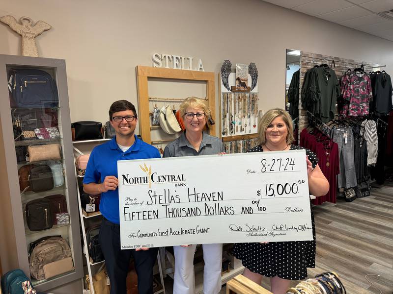 The Federal Home Loan Bank of Chicago awarded Stella’s Heaven LLC in Peru a grant on Aug. 27 of $15,000 through its Community First Accelerate Grants for Small Business program. FHLBank Chicago offers grants of up to $30,000 to eligible small businesses to advance economic opportunity in the communities it serves.