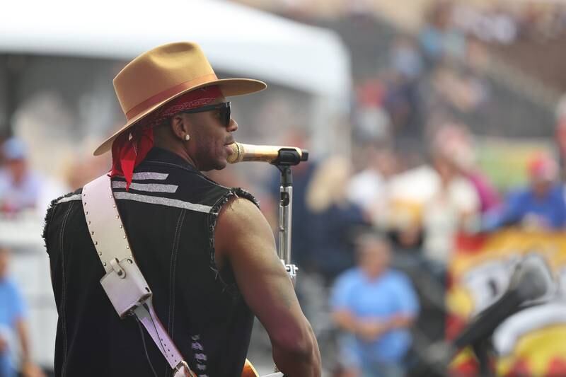 Jimmie Allen performs on day 2 of the Taste of Joliet. Saturday, June 25, 2022 in Joliet.