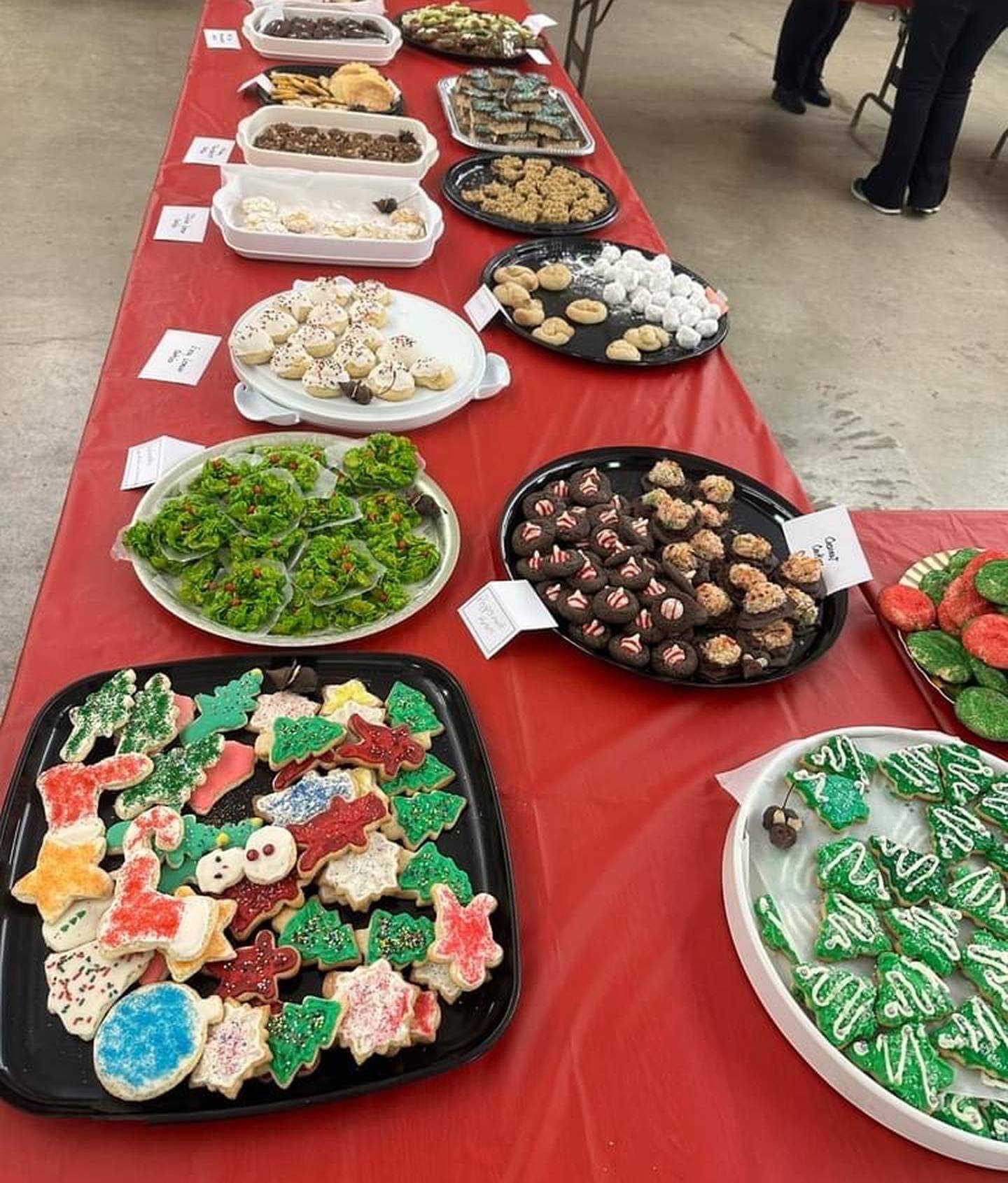 Malta United Methodist Church's cookie walk