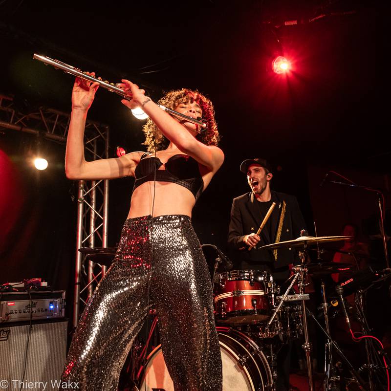 Raue Center for the Arts will welcome Rosaway, the Paris-based disco-jazz duo, for a one-night performance on Wednesday, Oct. 15 at 7 p.m.