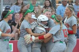 Photos: L-P softball blanks East Peoria 2-0 in Class 3A Sectional semifinal victory