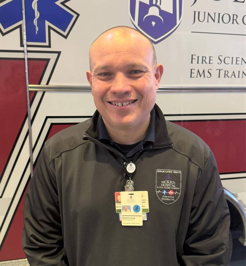 Jan. 2025 Fire Starter of the Month Ed Ludwig.