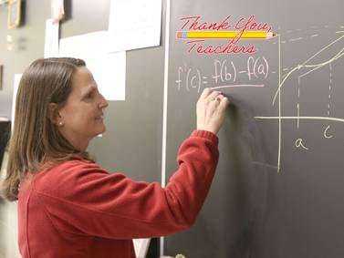 Seneca High School math teacher makes all those numbers click
