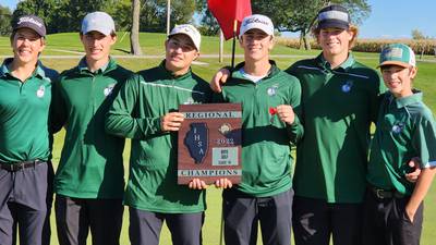 Boys golf: There’s no place like home for St. Bede