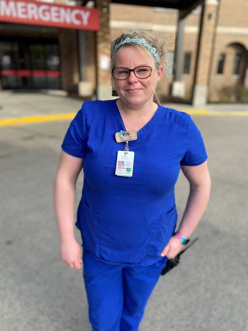 Morris Hospital has selected patient care technician Terri Warning as its Fire Starter of the Month for May for all that she does to make a difference in the lives of her patients and co-workers.